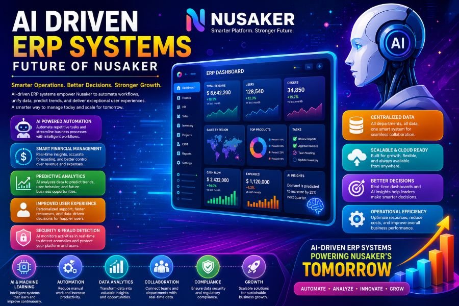 AI Driven ERP Systems Future of Nusaker AI Driven ERP Systems Future of Nusaker