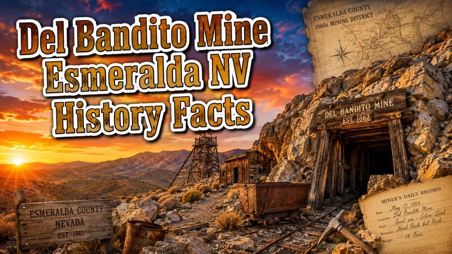 Del Bandito Mine Esmeralda NV History Facts: The Verified Record Del Bandito Mine Esmeralda NV History Facts